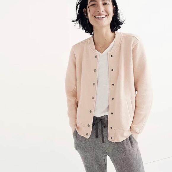 Miles by Madewell Bomber Sweatshirt - Picture 6 of 8